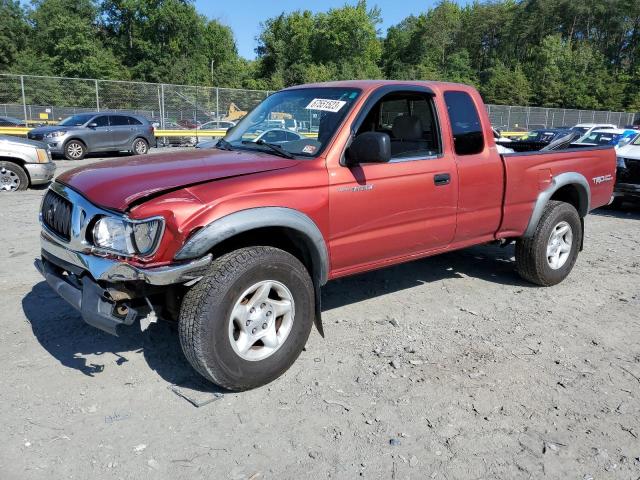 5TESM92N02Z098699 - 2002 TOYOTA TACOMA XTRACAB PRERUNNER ბურგუნდია ფოტო 1