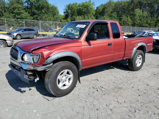 5TESM92N02Z098699 - 2002 TOYOTA TACOMA XTRACAB PRERUNNER BURGUNDY photo 1