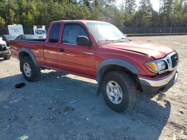 5TESM92N02Z098699 - 2002 TOYOTA TACOMA XTRACAB PRERUNNER BURGUNDY photo 4