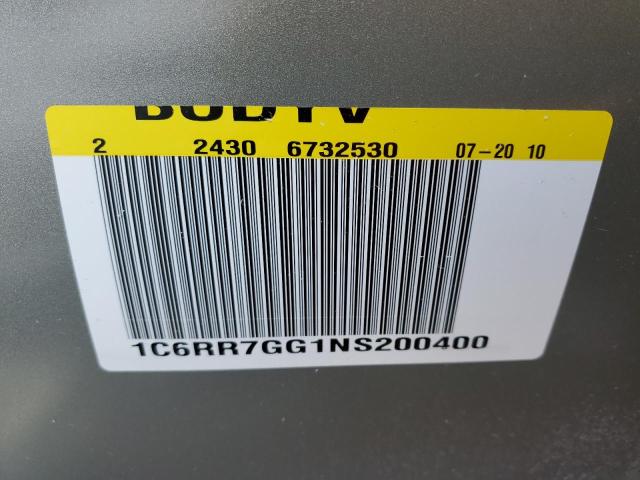 1C6RR7GG1NS200400 - 2022 RAM 1500 CLASS SLT 银色 照片 13
