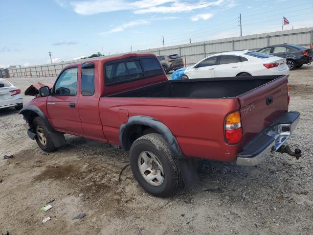 5TESN92N01Z868234 - 2001 TOYOTA TACOMA XTRACAB PRERUNNER მუქწითელი ფოტო 2