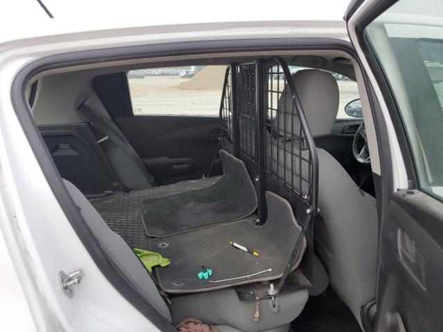 1G1JA6SH3G4155922 - 2016 CHEVROLET SONIC LS 白色 照片 10