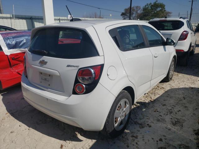 1G1JA6SH3G4155922 - 2016 CHEVROLET SONIC LS 白色 照片 3