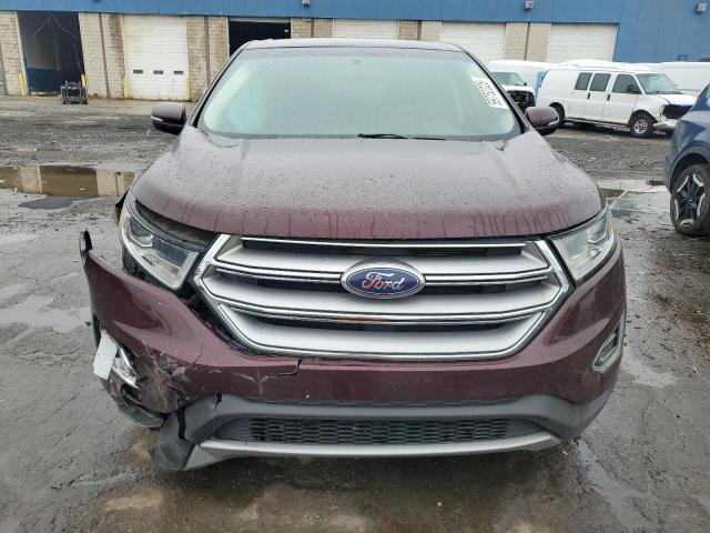 2FMPK4J9XJBC59670 - 2018 FORD EDGE SEL BURGUNDY photo 10