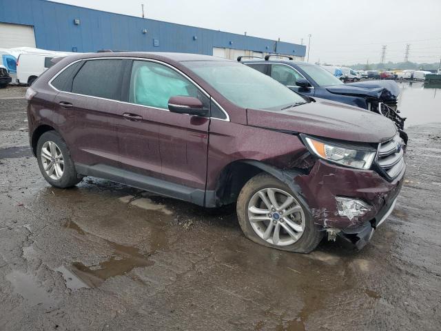 2FMPK4J9XJBC59670 - 2018 FORD EDGE SEL BURGUNDY photo 7