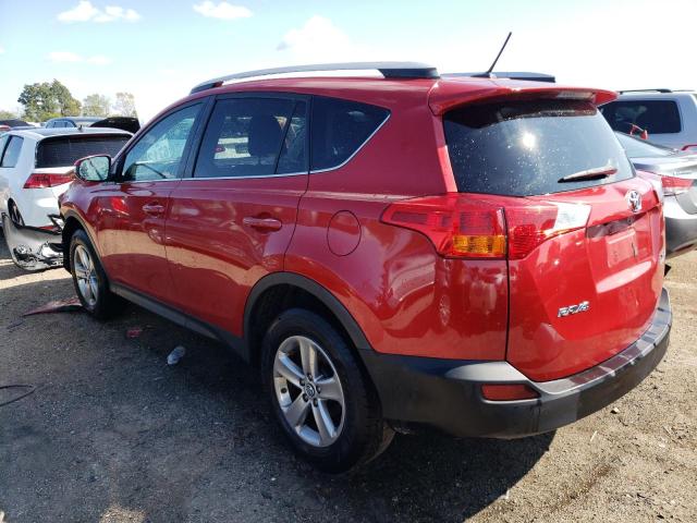 2T3RFREV7FW292314 - 2015 TOYOTA RAV4 XLE RED photo 2