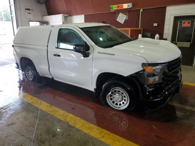 3GCNAAEK6PG355764 - 2023 CHEVROLET SILVERADO C1500 WHITE photo 4