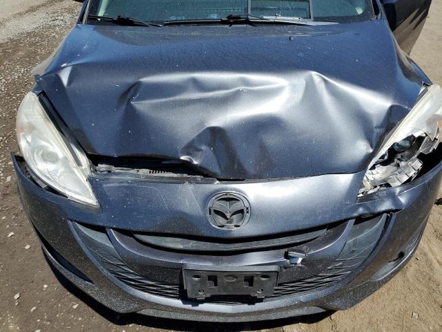 JM1CW2CL2F0188459 - 2015 MAZDA 5 TOURING Մոխրագույն լուսանկար 12