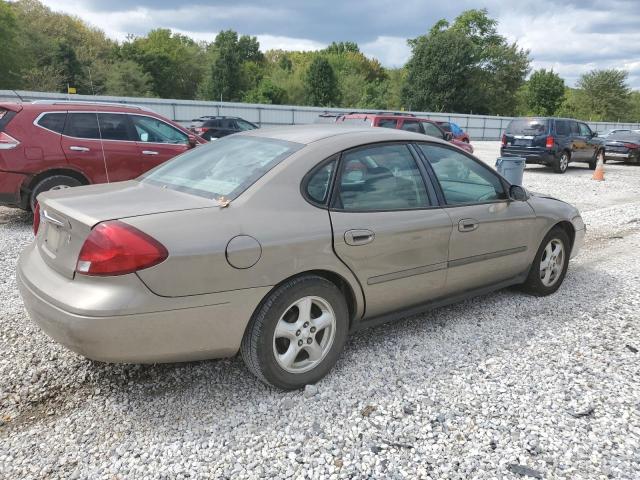 1FAFP55252A231640 - 2002 FORD TAURUS SES TAN photo 3