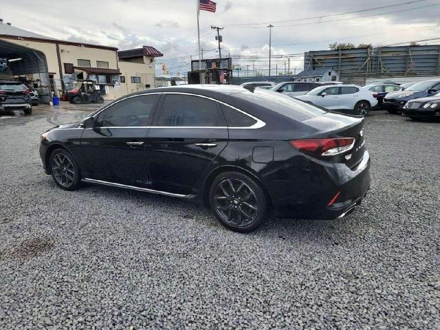 5NPE34AB5JH659832 - 2018 HYUNDAI SONATA SPORT BLACK photo 2