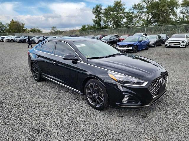 5NPE34AB5JH659832 - 2018 HYUNDAI SONATA SPORT BLACK photo 3