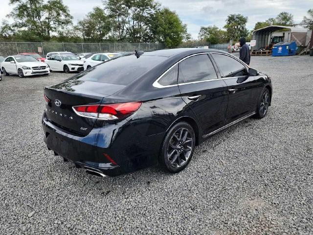 5NPE34AB5JH659832 - 2018 HYUNDAI SONATA SPORT BLACK photo 4