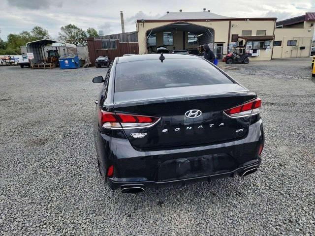 5NPE34AB5JH659832 - 2018 HYUNDAI SONATA SPORT BLACK photo 6
