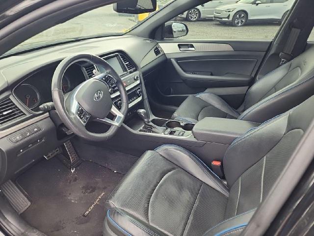 5NPE34AB5JH659832 - 2018 HYUNDAI SONATA SPORT BLACK photo 7