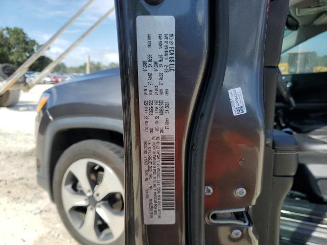 3C4NJCBB6JT318812 - 2018 JEEP COMPASS LATITUDE CHARCOAL photo 13