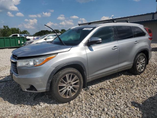 5TDJKRFH5FS196992 - 2015 TOYOTA HIGHLANDER XLE SILVER photo 1