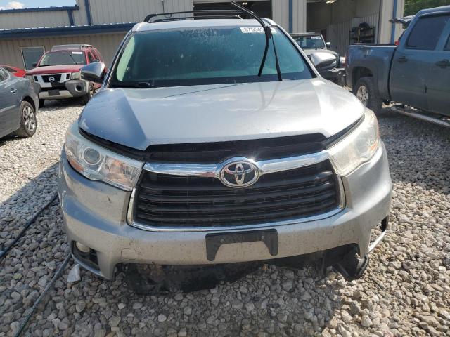 5TDJKRFH5FS196992 - 2015 TOYOTA HIGHLANDER XLE SILVER photo 5