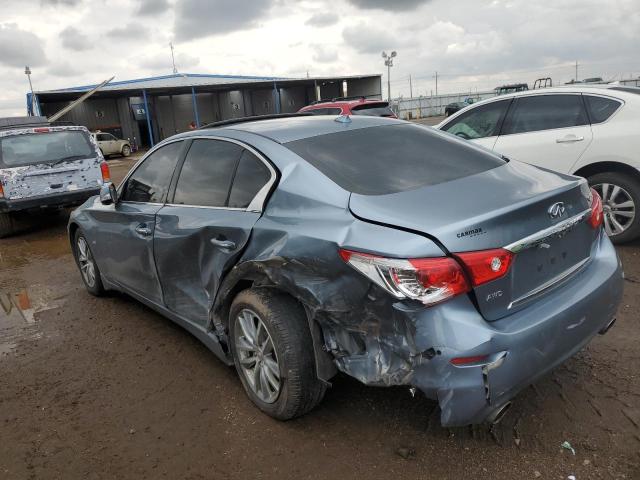 JN1EV7AR7HM835663 - 2017 INFINITI Q50 PREMIUM TURQUOISE photo 2