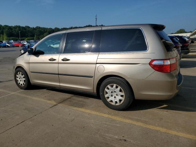 5FNRL38266B086799 - 2006 HONDA ODYSSEY LX GOLD photo 2