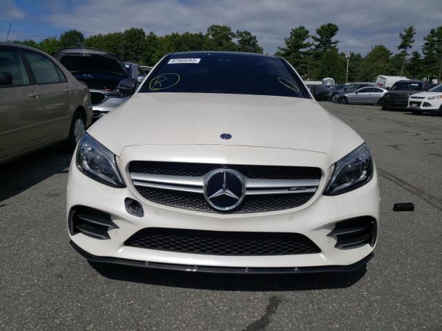 55SWF6EB8LU331922 - 2020 MERCEDES-BENZ C 43 AMG WHITE photo 5