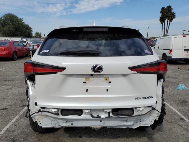 JTJGJRDZ4L5009278 - 2020 LEXUS NX 300H WHITE photo 6