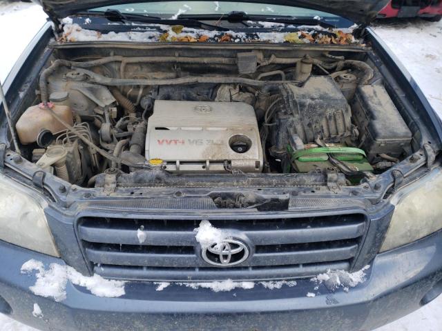 JTEEP21A770223050 - 2007 TOYOTA HIGHLANDER SPORT BLUE photo 12