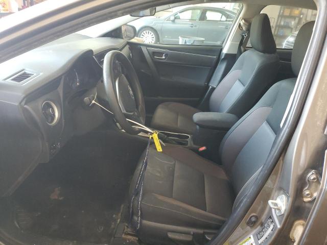 2T1BURHE5KC135954 - 2019 TOYOTA COROLLA L Grau Foto 7