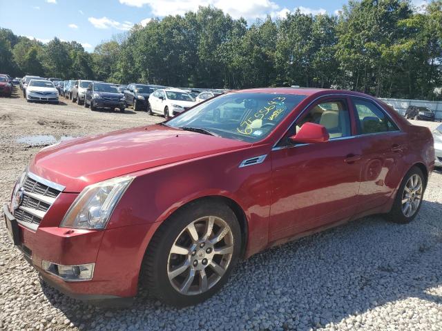 1G6DH577780130141 - 2008 CADILLAC CTS RED photo 1