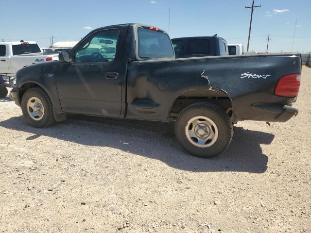 1FTRF07212KA73124 - 2002 FORD F150 BLACK photo 2