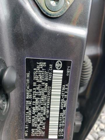 4T1BF1FK6HU315522 - 2017 TOYOTA CAMRY LE GRAY photo 12