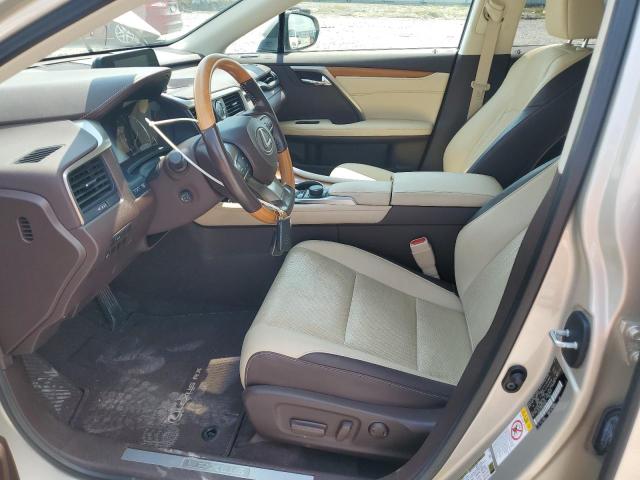 2T2BZMCA8GC022821 - 2016 LEXUS RX 350 BASE BEIGE photo 7