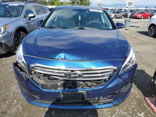 5NPE24AA4GH412997 - 2016 HYUNDAI SONATA ECO BLUE photo 5