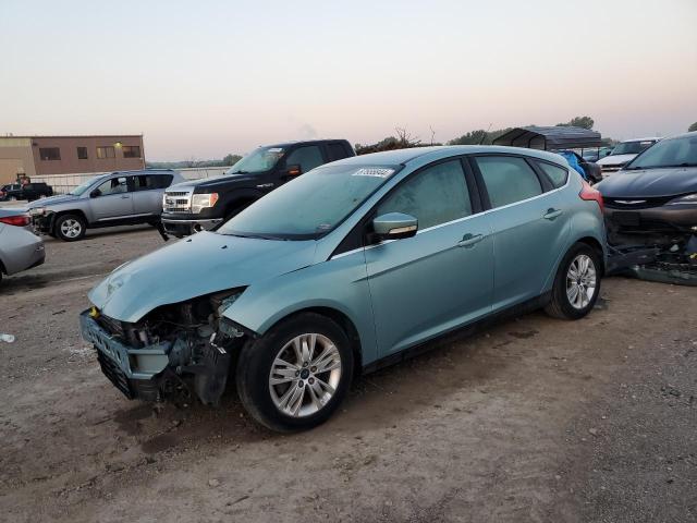 1FAHP3M21CL435694 - 2012 FORD FOCUS SEL TURQUOISE photo 1