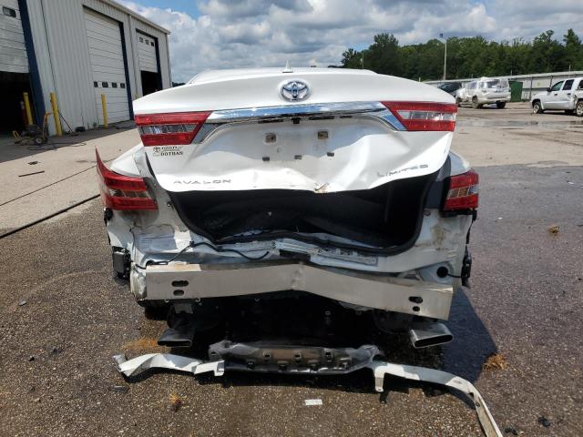 4T1BK1EB9GU240696 - 2016 TOYOTA AVALON XLE WHITE photo 6