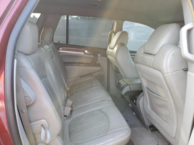 5GALVBEDXAJ164777 - 2010 BUICK ENCLAVE CXL BURGUNDY photo 11