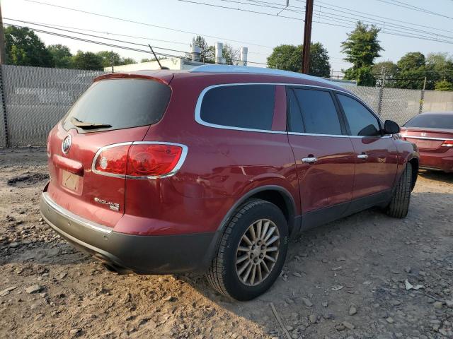 5GALVBEDXAJ164777 - 2010 BUICK ENCLAVE CXL BURGUNDY photo 3