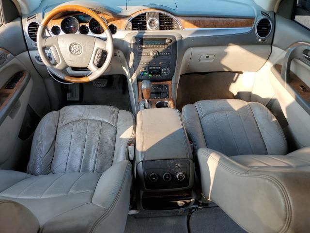 5GALVBEDXAJ164777 - 2010 BUICK ENCLAVE CXL BURGUNDY photo 8