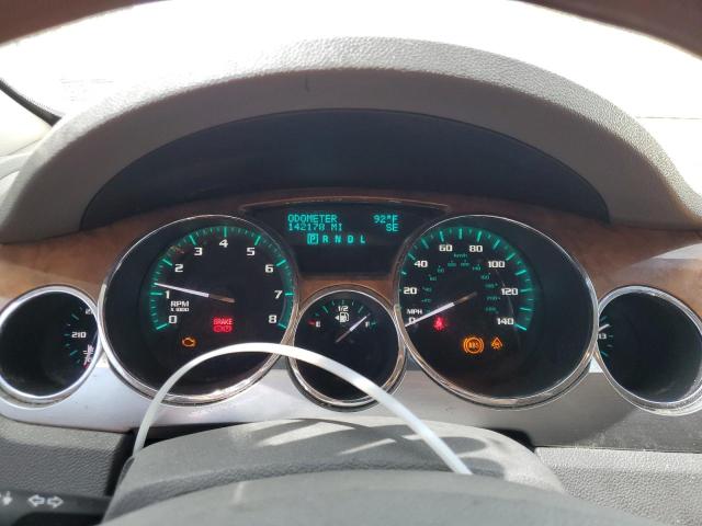 5GALVBEDXAJ164777 - 2010 BUICK ENCLAVE CXL BURGUNDY photo 9