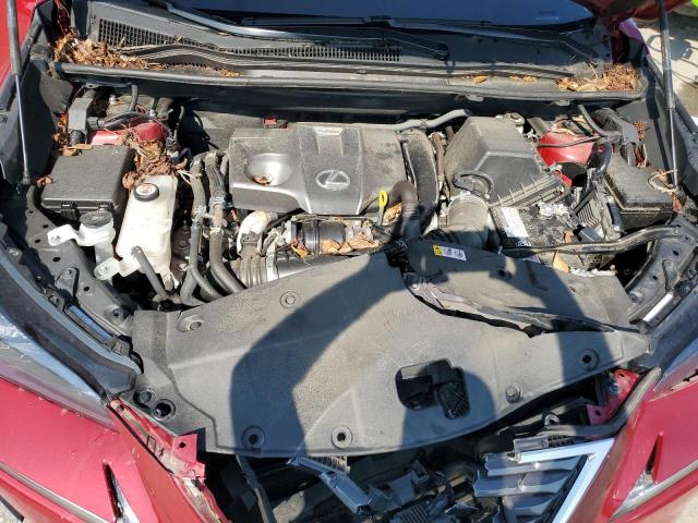 JTJGARBZ0M5024638 - 2021 LEXUS NX 300 BASE წითელი ფოტო 11