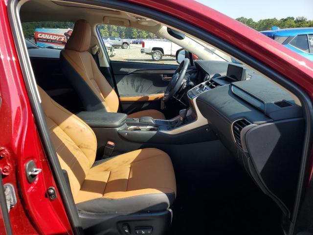 JTJGARBZ0M5024638 - 2021 LEXUS NX 300 BASE წითელი ფოტო 7