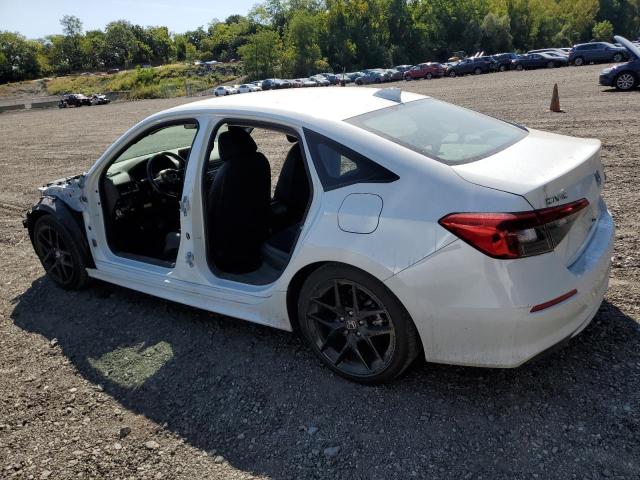 2HGFE2F55PH517411 - 2023 HONDA CIVIC SPORT WHITE photo 2
