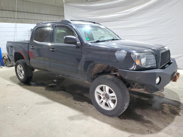 5TELU42N26Z183492 - 2006 TOYOTA TACOMA DOUBLE CAB BLACK photo 4