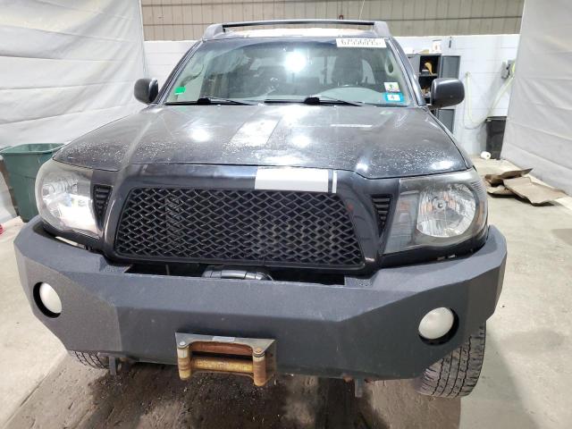 5TELU42N26Z183492 - 2006 TOYOTA TACOMA DOUBLE CAB BLACK photo 5