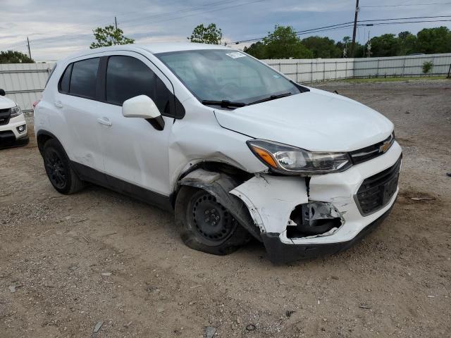 3GNCJKSB0JL237684 - 2018 CHEVROLET TRAX LS WHITE photo 4