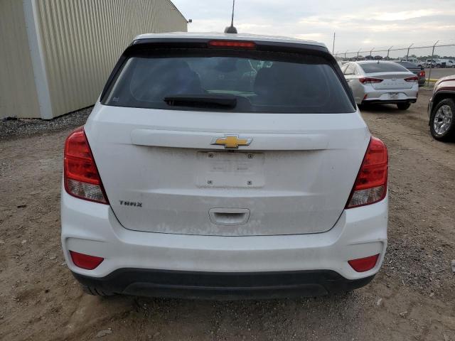 3GNCJKSB0JL237684 - 2018 CHEVROLET TRAX LS WHITE photo 6