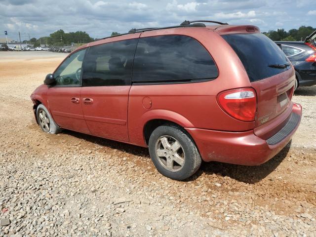 2D4GP44LX5R122192 - 2005 DODGE GRAND CARAVAN SXT წითელი ფოტო 2
