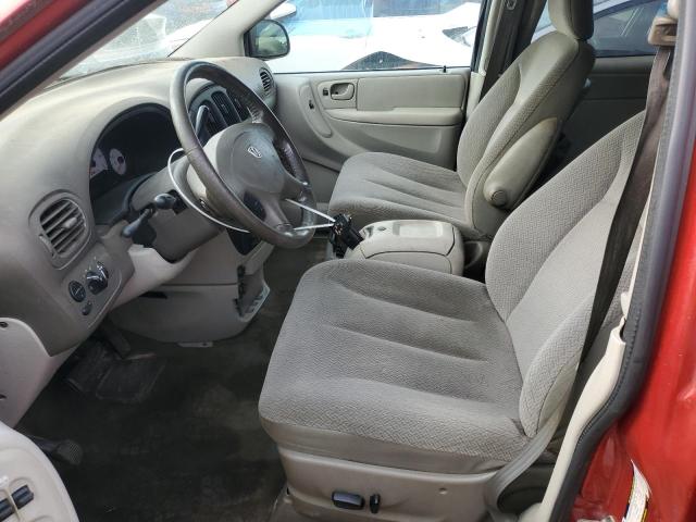 2D4GP44LX5R122192 - 2005 DODGE GRAND CARAVAN SXT წითელი ფოტო 7