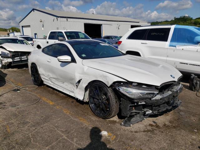 WBABC4C51KBU95991 - 2019 BMW M850XI WHITE photo 4