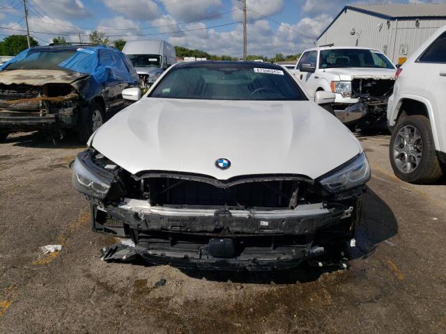 WBABC4C51KBU95991 - 2019 BMW M850XI WHITE photo 5