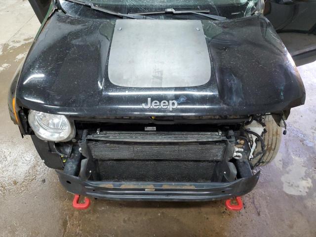 ZACCJBCB9HPE46527 - 2017 JEEP RENEGADE TRAILHAWK BLACK photo 12